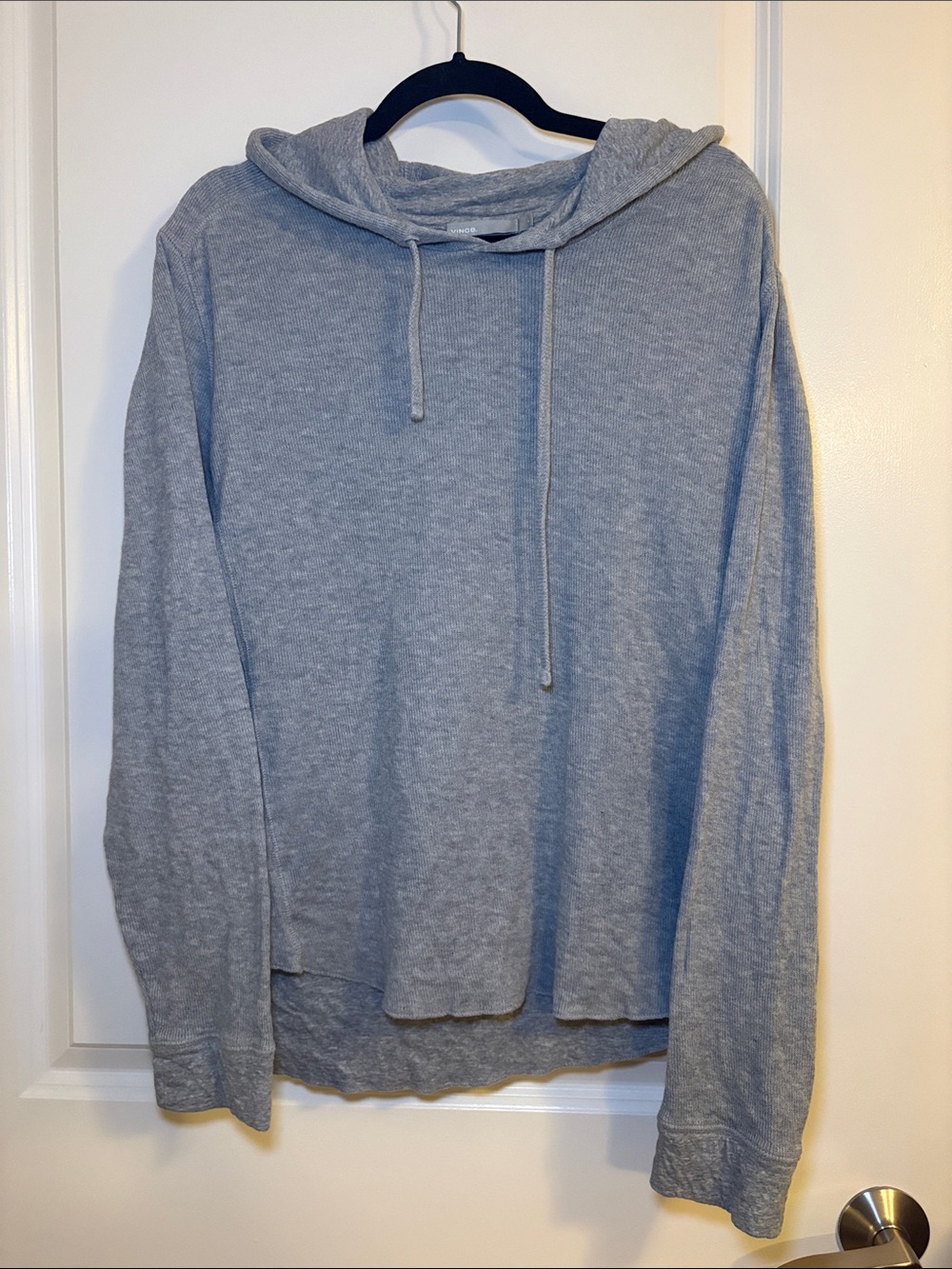 Vince Gray Scoop-Neck Hoodie Sweater - Accepting Offers!